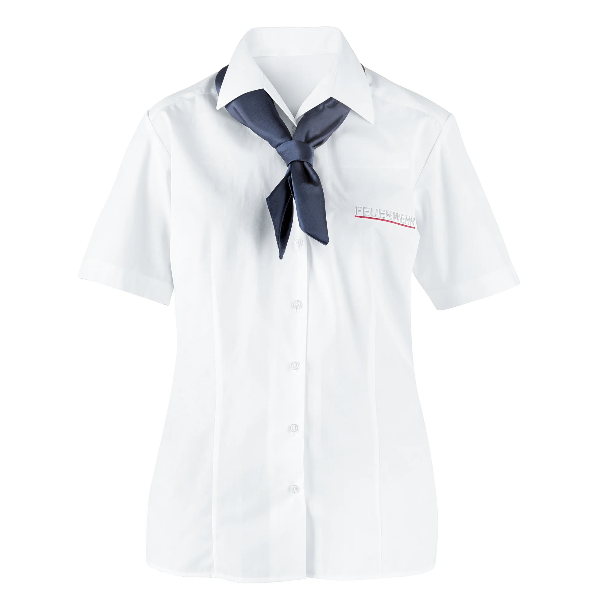 Buettner_Fire-Fashion_Kollektion_Sachsen_Dienstbluse_kurzarm_mit_feuerwehrlogo